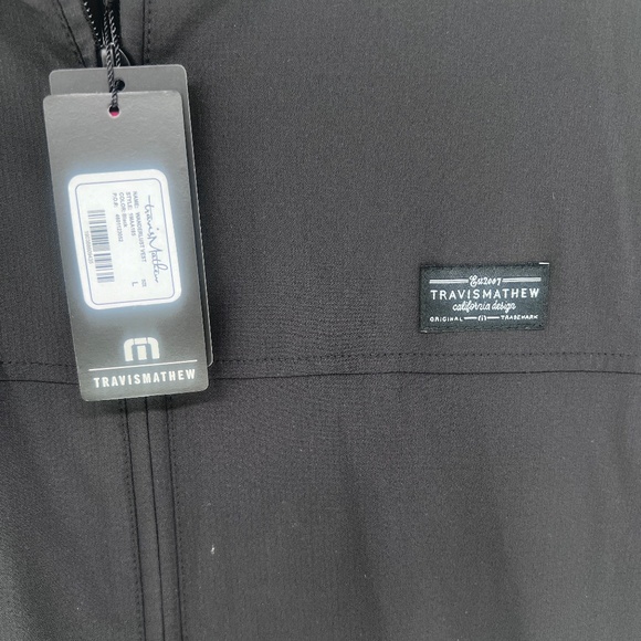 Travis Mathew - Wanderlust vest- black- large - Picture 3 of 3